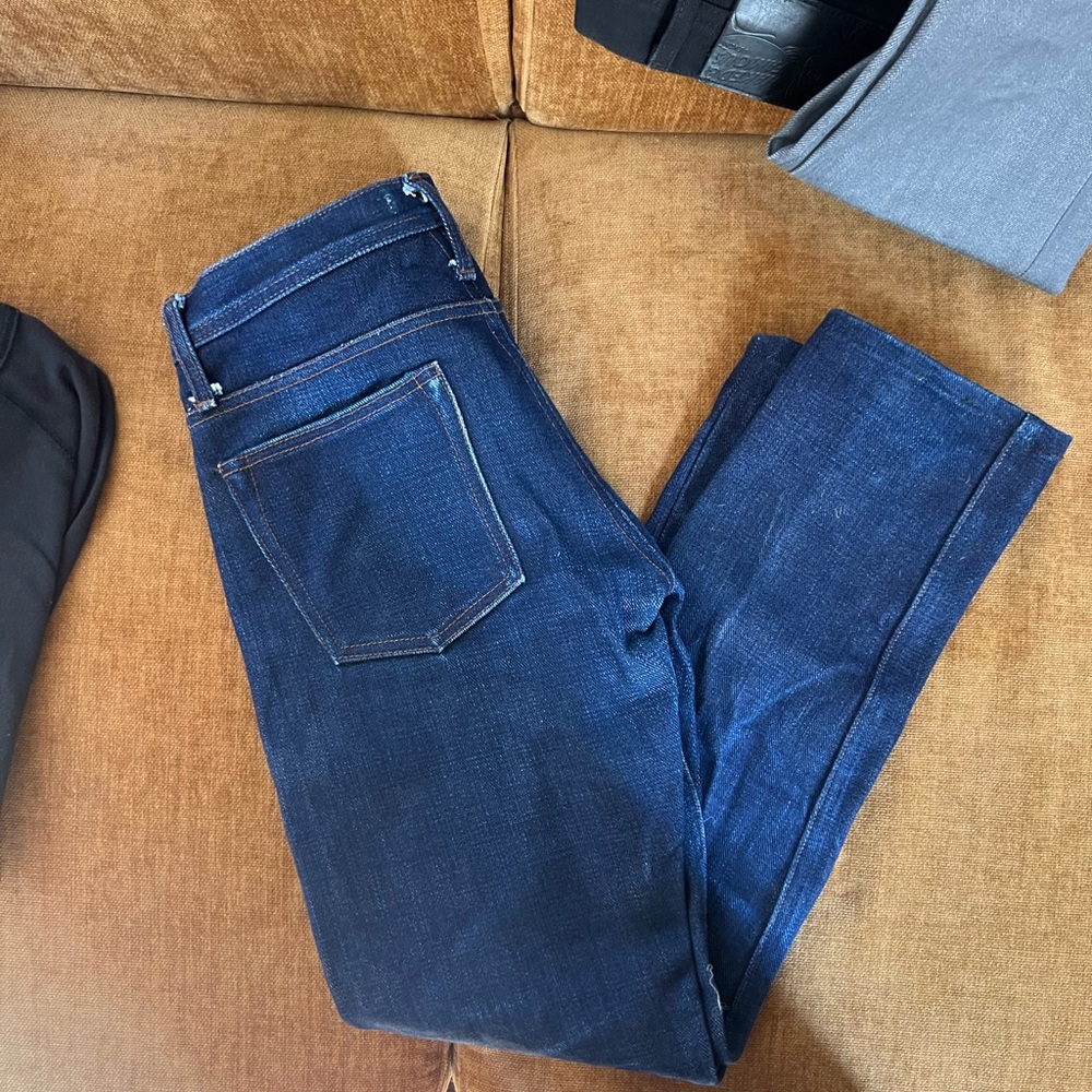 UB221 Tapered Fit - 21oz Heavyweight Indigo Selvedge Denim